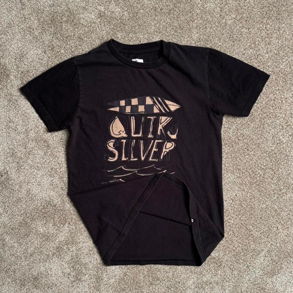 Y2K QUIKSILVER "SKETCH" GRAPHIC TEE
